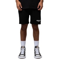 Equalite Heren Korte Broek Zwart EQ.25.2.8.20/200 Societe Oversized Shorts