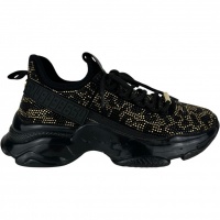 Steve Madden Dames Sneakers Zwart SM11003512/363 Maxilla-S