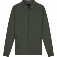Tria d'oro Heren Jas Groen Tracksuit Jacket Collar