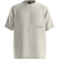 Boss Heren T-shirt Bruin 50564097/137 Structure