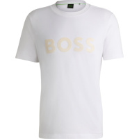 Boss Heren T-Shirt Wit 50525087/100 Tee Mirror 2