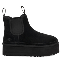 Ugg Dames Laars Zwart 1134526/BLK PLATFORM CHELSEA