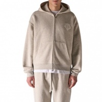The Couture Club Heren Vest Grijs TCCM2962 Monogram Applique Emblem