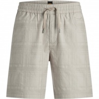 Boss Heren Korte Broek Grijs 50559371/070 Sandrew