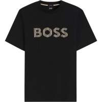 Boss Heren T-Shirt Zwart 50560466/002 C Thompson