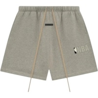 Fear Of God Korte Broek Grijs NBA Warm Heather