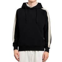 Palm Angels Heren Trui Zwart PMBB17QS26FLE001/1003 Back Curved Logo Track