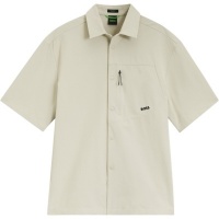 Boss Heren Overhemd Bruin 50565856/272 Network S