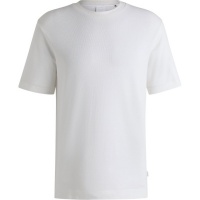 Boss Heren T-shirt Wit 50536795/100 H-Thompson 120 10271422 01