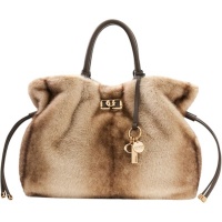 Guess Dames Tas Bruin HWFG96-74070/EPM Mavis Satchel