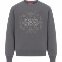 Xplct Heren Trui Grijs XPL-2507-16/60 Baroque sweater