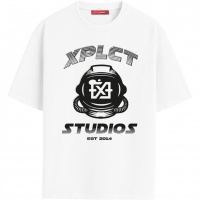 Xplct Heren T-shirt Wit XPL-2507-08/110 Apollo tee