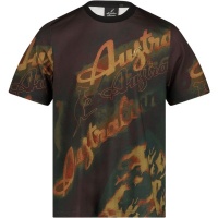 Australian Heren T-shirt Groen ARUTS0012/023 T-Shirt Print Jersey