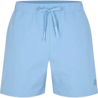 Moose Knuckles Heren Korte Broek Blauw M15MR756/1576 Logo Swim Short