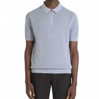 Antony Morato Heren Polo Blauw MMSW01495-YA200082/7138