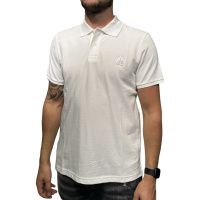 Moose Knuckles Heren Polo Wit M34MT712/160 Everett