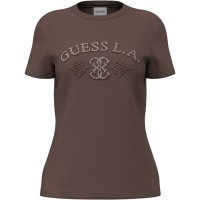 Guess Dames T-shirt Bruin V6BI12-K6647/G1EA Elsa