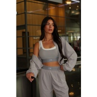 Unique The Label Dames Jas Grijs UN0020/GRI Gigi