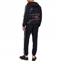 Lacoste Heren Trainingspak Zwart WH7402/031