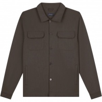 Tria D'Oro Heren Overshirt Bruin M-SS26-RVOS/BRWN Riviera