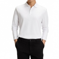 Boss Heren Polo Wit 50468392/100 Pado