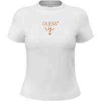 Guess Dames T-shirt Wit V4YI21-KCDH1/D001 Colette Ss