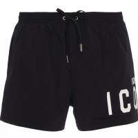 Dsquared2 Heren Korte Broek Zwart D7B8P4570/010