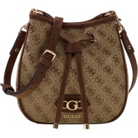 Guess Dames Tas Bruin HWJG23-13770/LGW Samantha Bucket