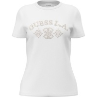 Guess Dames T-shirt Wit V6BI12-K6647/G011 Elsa