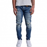 Amicci Heren Jeans Blauw AMJ57/BLU Alonzo
