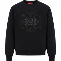 Xplct Heren Trui Zwart XPL-2507-16/10 Baroque sweater