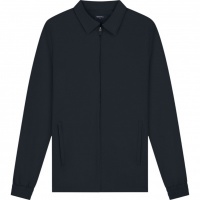 Tria d'oro Heren Jas Blauw Tracksuit Jacket Collar