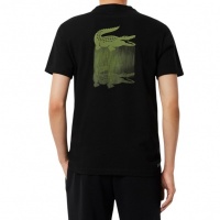 Lacoste Heren T-shirt Zwart TH4780/031