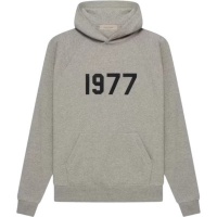 Fear Of God Heren Trui Grijs Dark Oatmeal 1977 Hoodie