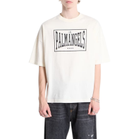 Palm Angels Heren T-Shirt Wit PAMAA001JR0050310 Stamp