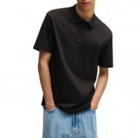 Boss Heren Polo Zwart 50517638/002 Deabono_D