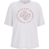 Guess Dames T-shirt Wit V5YI05-KCOA2/Wht Carla