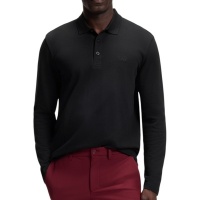 Boss Heren Polo Zwart 50536609/009 Plisy