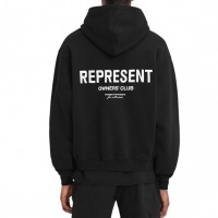 Represent Heren Vest Zwart Owners Club Hoodie