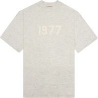 Fear Of God Heren T-shirt Grijs Light Oatmeal 1977 T-Shirt