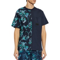 Versace Couture Heren T-shirt Blauw 78GAH609-JS458/283