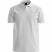 Boss Heren Polo Wit 50554574/100 Pio
