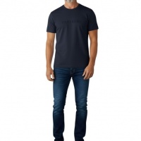 Peuterey Heren T-shirt Blauw PEU5808/215 Falcon