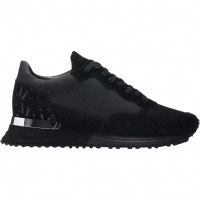 Mallet London Heren Sneaker Zwart TE2050BLK Popham