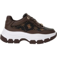 Guess Dames Sneaker Bruin FLFBRTPEL12/BRWN Berrett