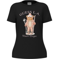 Guess Dames T-shirt Zwart V6BI19-K6749/JBLK Fabrizia