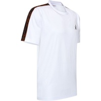 Australian Heren T-shirt Wit SPUTS0026/002 Kings Cotone