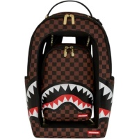 Spraground Tas Bruin 910B7223 Sharks in a hole in Paris