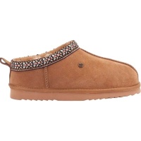 Warmbat Dames Mocassin Bruin KYN3213/25 Kynuna Tape