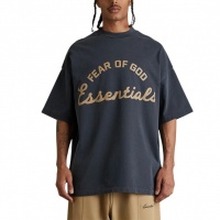 Fear Of God T-shirt Grijs 90's Faded Iron